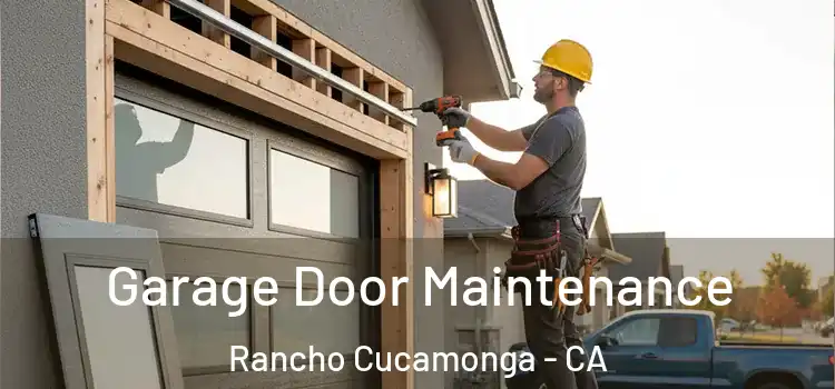  Garage Door Maintenance Rancho Cucamonga - CA